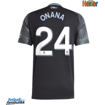 Aston Villa Amadou Onana #24 Bortedrakt 2025-26 Kortermet